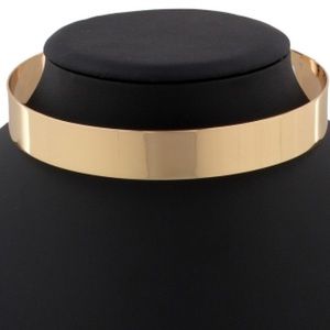 SOLD on Merc - Gold Chocker Necklace