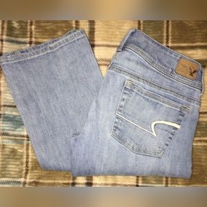 American Eagle kick boot stretch jeans sz2R