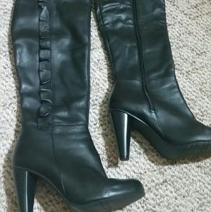 Black Leather boots