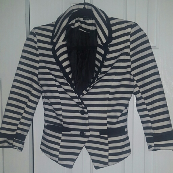 Striped Blazer