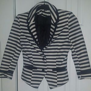 Striped Blazer