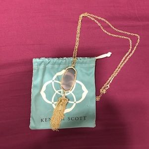 Slate, authentic Kendra Scott Rayne necklace
