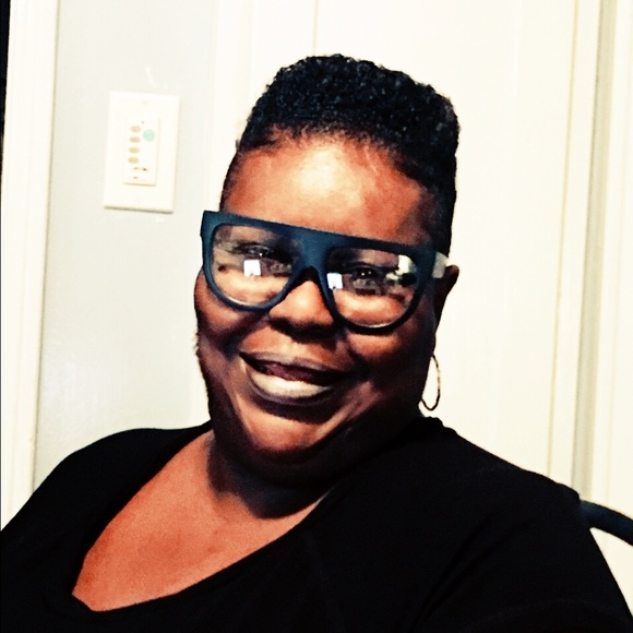 PRICE DROP 🚨 BLACK ONLY TEARDROP FLATOP GLASSES - Picture 2 of 2