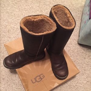 Brooks Tall Brown Ugg Boots