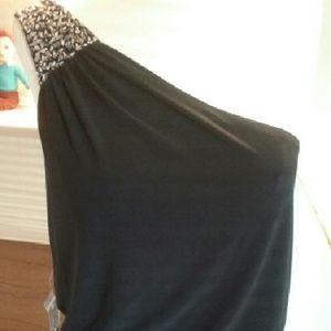 Jersey evening gown. Great for holiday parties