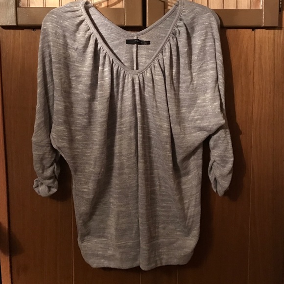 Sparkly gray shirt 😊✔️