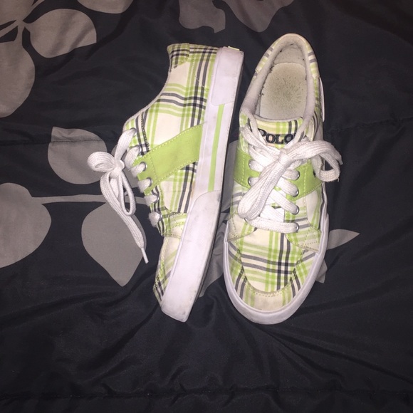 Plaid Polo Shoes