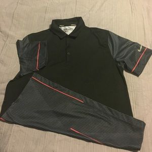 Nike dri-fit golf polo. Medium.