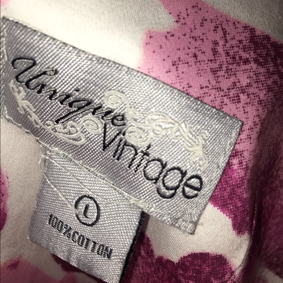 Purple Flower Tea Dress - Picture 3 of 4