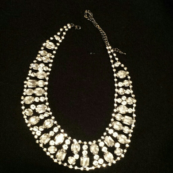 Rhinestone Statement Necklace