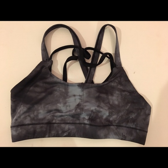 printed sports bra