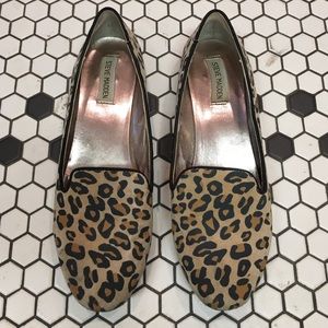 Steve Madden leopard loafers - size 10