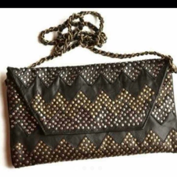 Cleobella Handbags - Cleobella rare studded envelope clutch