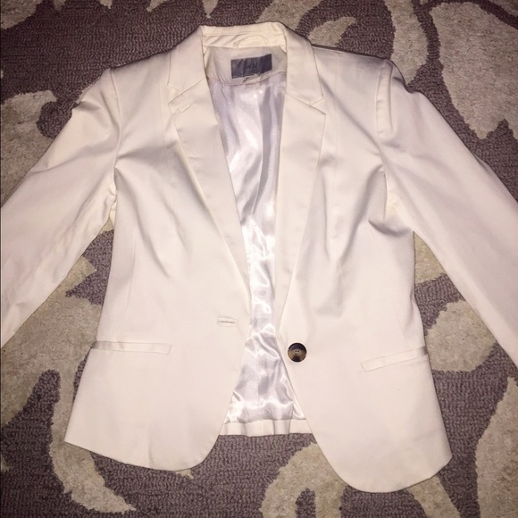 H&M White blazer