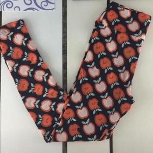 LulaRoe Tween Apple Leggings