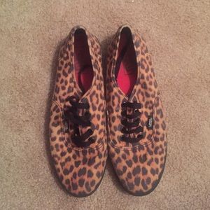 Cheetah Print Vans