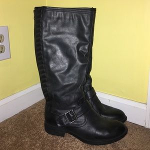 Women's Black Riding Boots