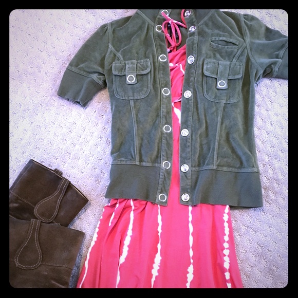 Velour jacket