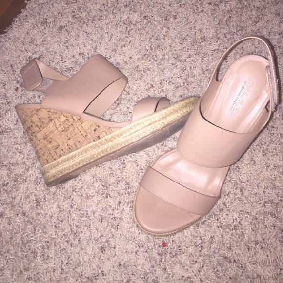 Nude Wedges