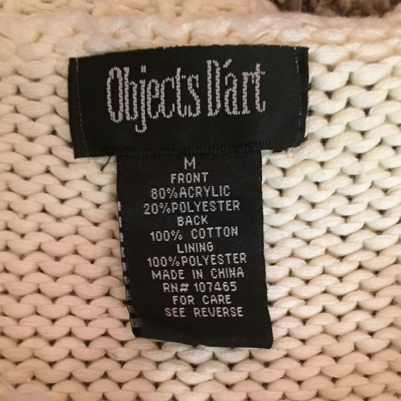 White faux fur vest - Picture 3 of 3