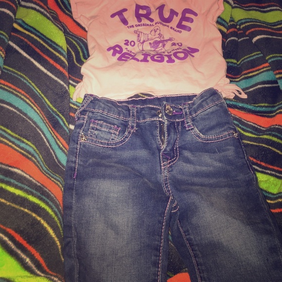 Toddler Girl True Religion Fit