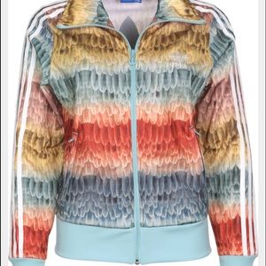 ONE HOUR SALE. RARE ADIDAS OMBRÉ FIREBIRD JACKET.