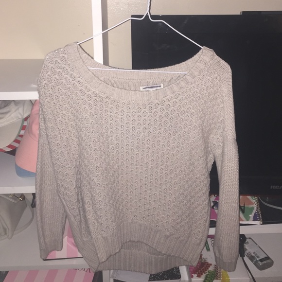 American Eagle nude sweater. Worn once