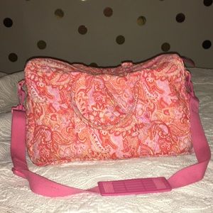 Vera Bradley Duffle in "Sherbert"