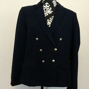 Dark navy blue women's blazer
