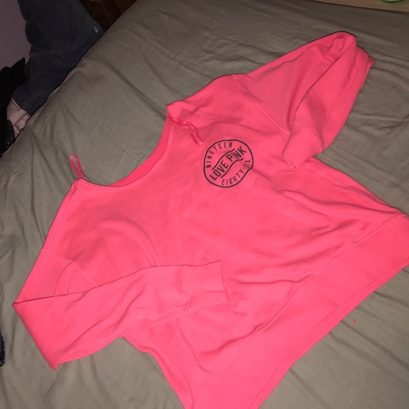 SALE Reversible pink long sleeve/crew