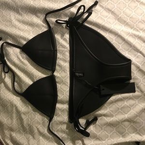 Triangl Black Bikini NWT