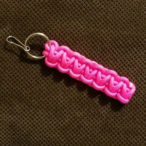 Pink keychain