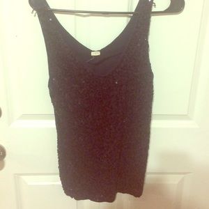 Jcrew sequin tank top