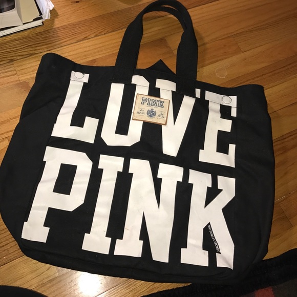 PINK Victoria's Secret Handbags - VS LOVE PINK tote