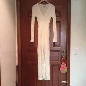 Bebe (authentic) cream angora sweater dress