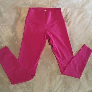 Lululemon wunder under high waist/roll down pant