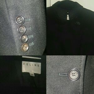 Celine Jackets & Blazers - CELINE BLAZER 38 BLACK WOOL Celine Jackets & Blazers - CELINE BLAZER 38 BLACK WOOL