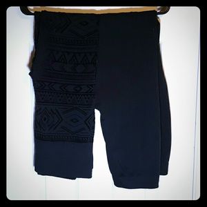 Two pairs of leggings