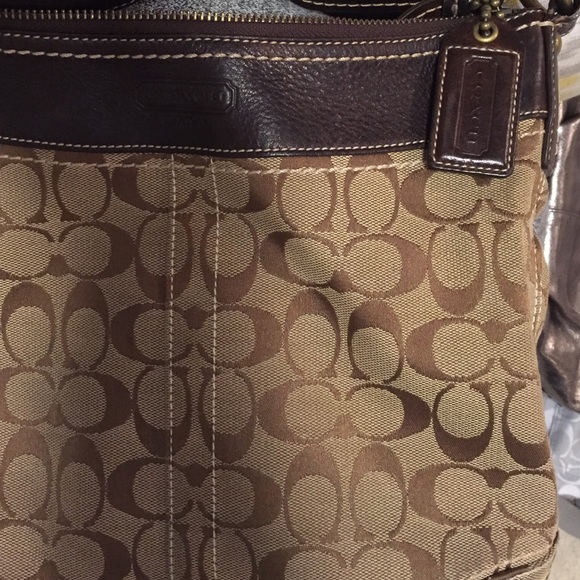 Coach brown purse