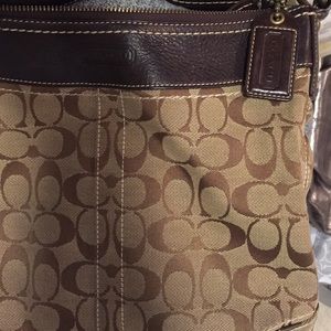 Coach brown purse