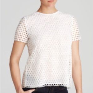 Tory Burch eyelet top