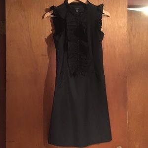 Ted Baker ruffle front a-line dress