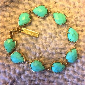 ‼️‼️Kendra Scott Jana turquoise bracelet‼️‼️