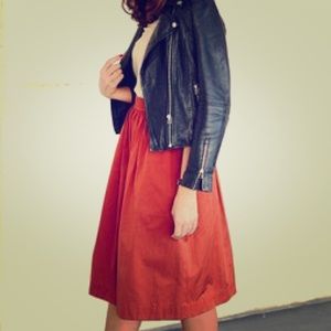Zara Orange-redish skirt