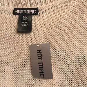 Music note heart HotTopic sweater!