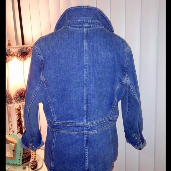 Ladies Denim Jacket-Perfect w/ pencil skirt/boots - Picture 2 of 2