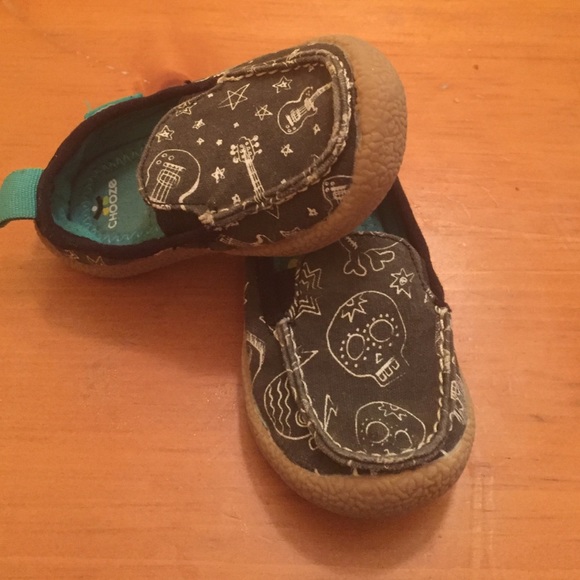 Toddler size 5M chooze slip on shoes