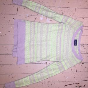 American Eagle Green Sweater