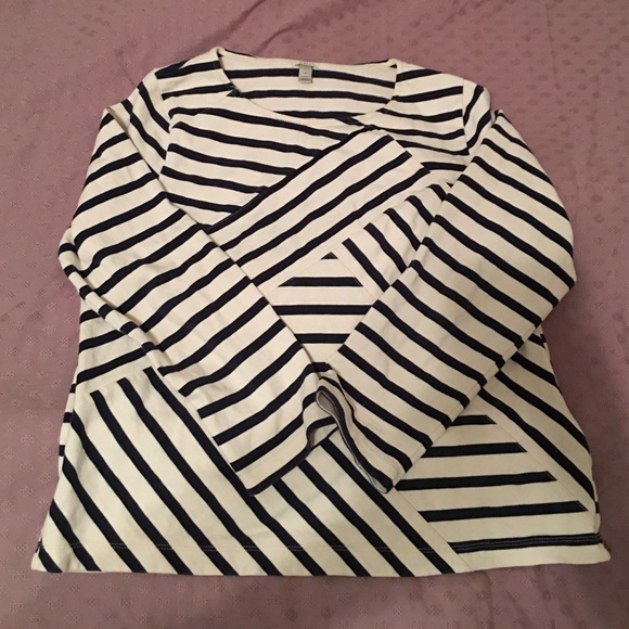Jcrew striped sailors shirt