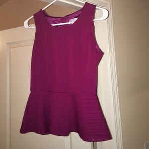 Peplum shirt